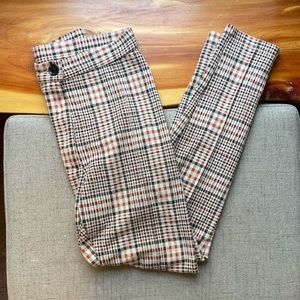 EUC! Free People Carnaby Plaid Pants Size 4